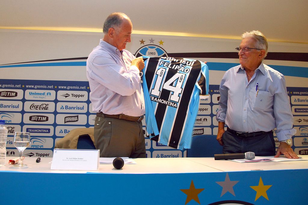 Luiz Felipe Scolari Fabio Koff - Gremio