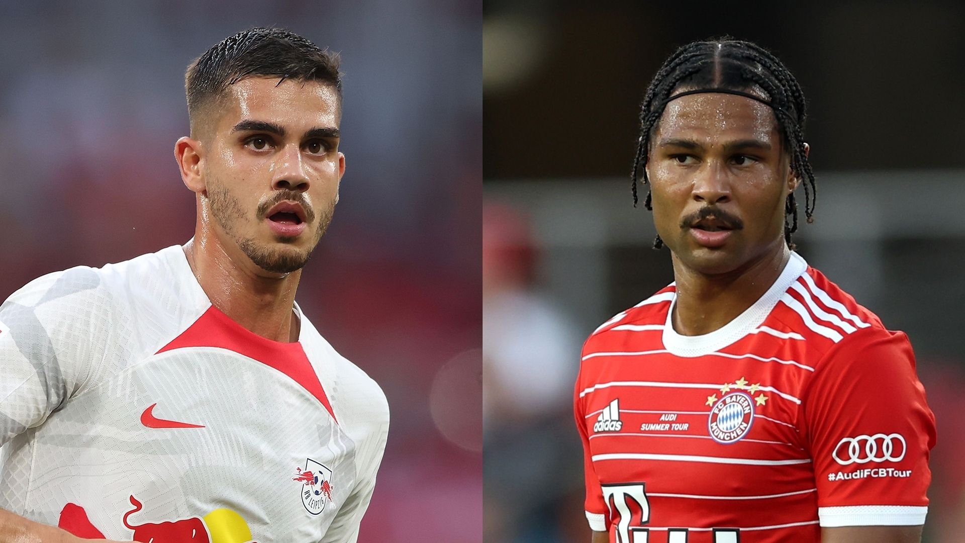Andre Silva_Leipzig vs Serge Gnabry_Bayern Muchen