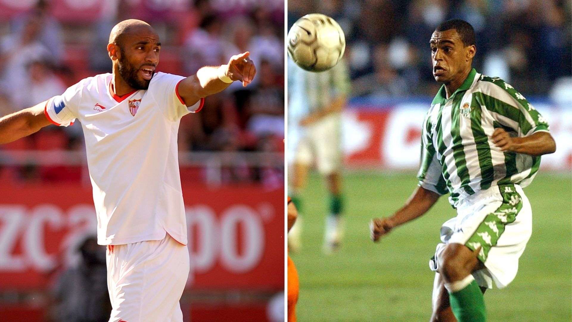 Kanouté y Denilson, Sevilla y Betis