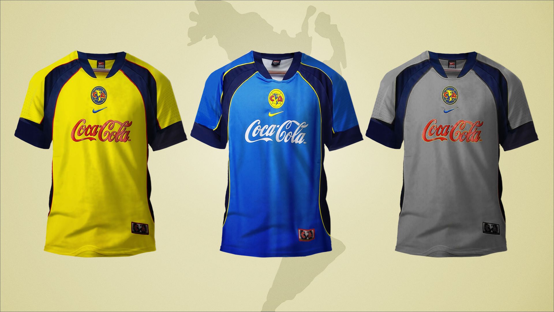 Uniformes Club América 01-02