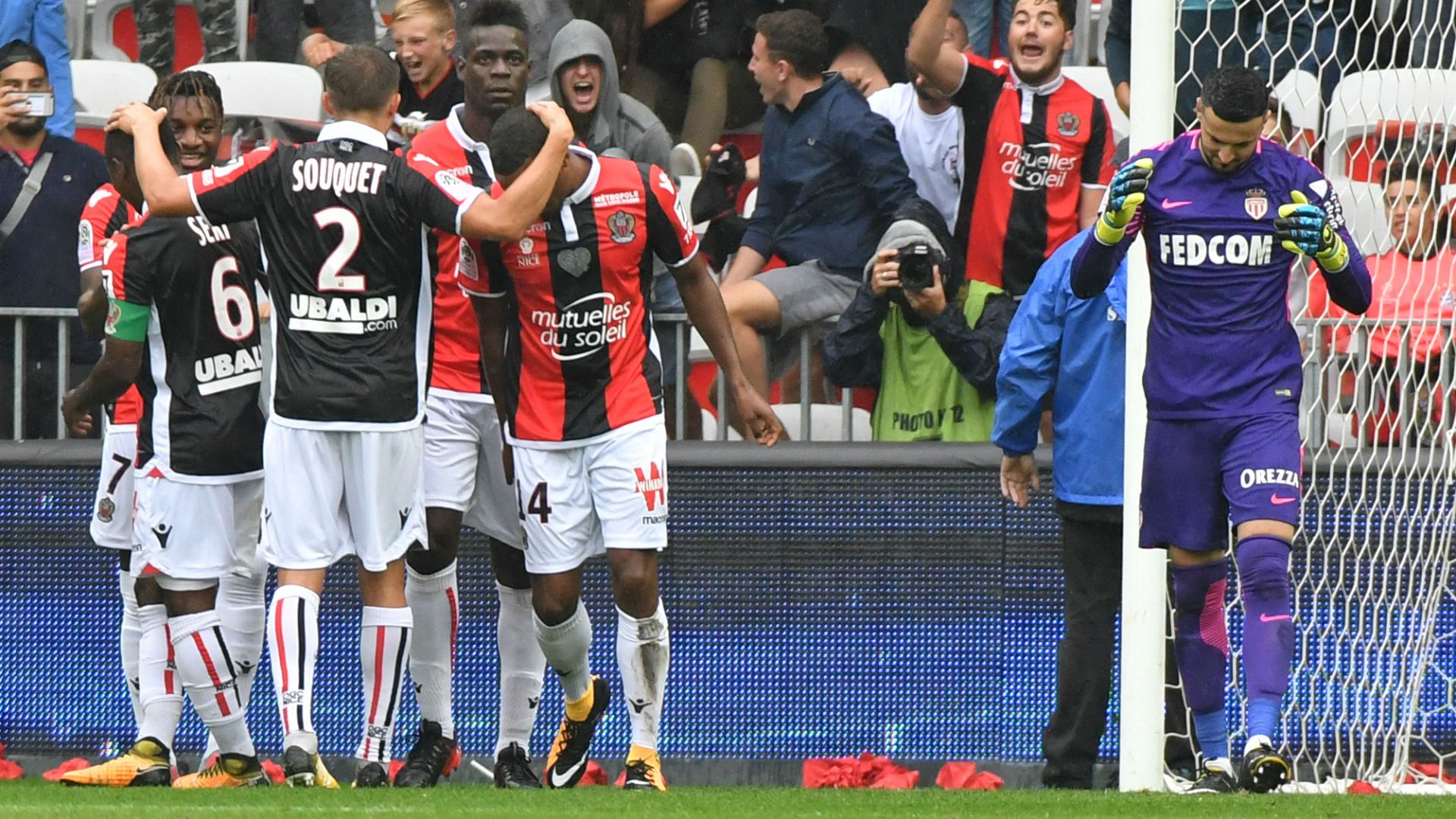 Mario Balotelli Nice Monaco Ligue 1 09092017