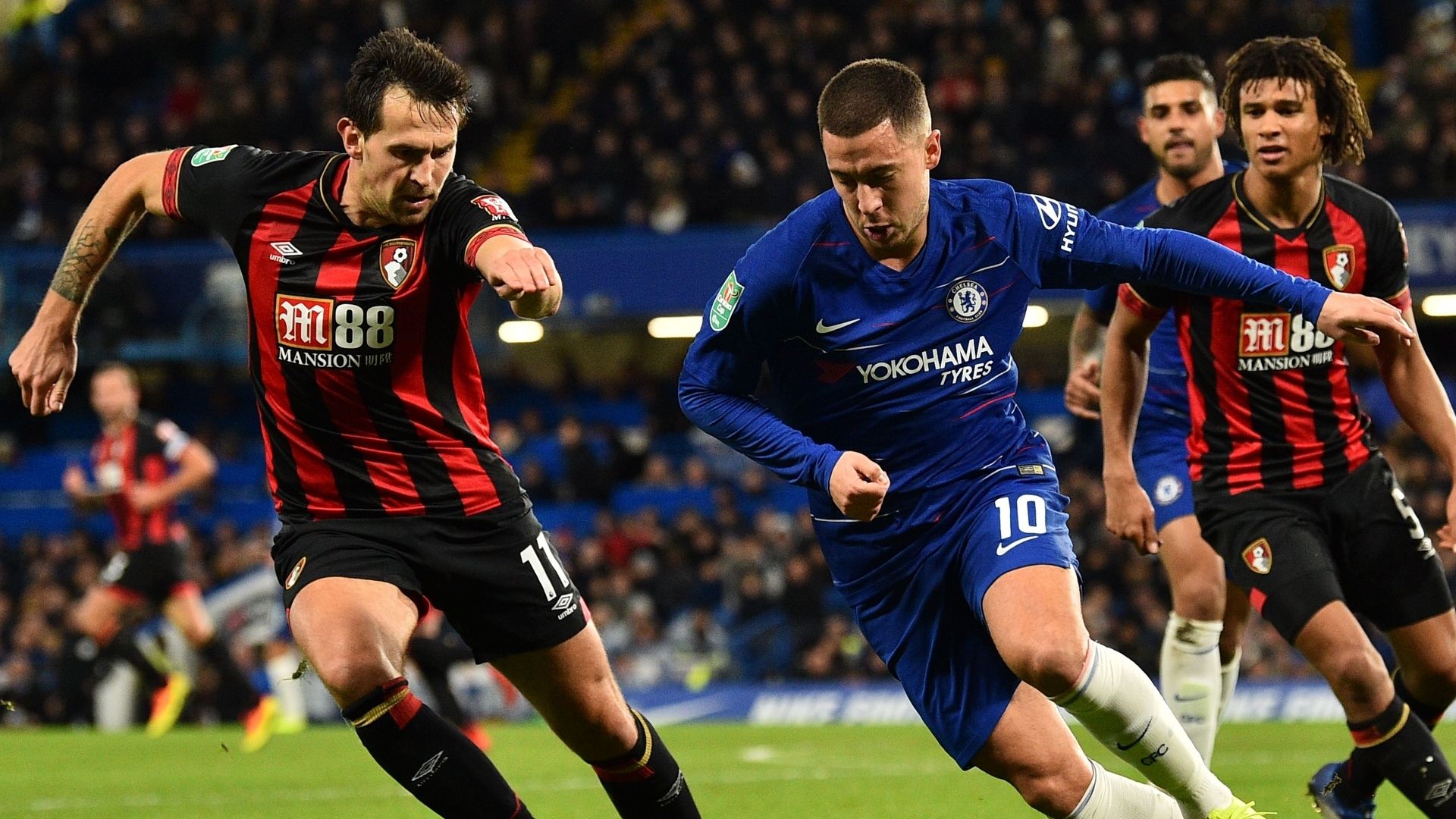 Eden Hazard vs Bournemouth