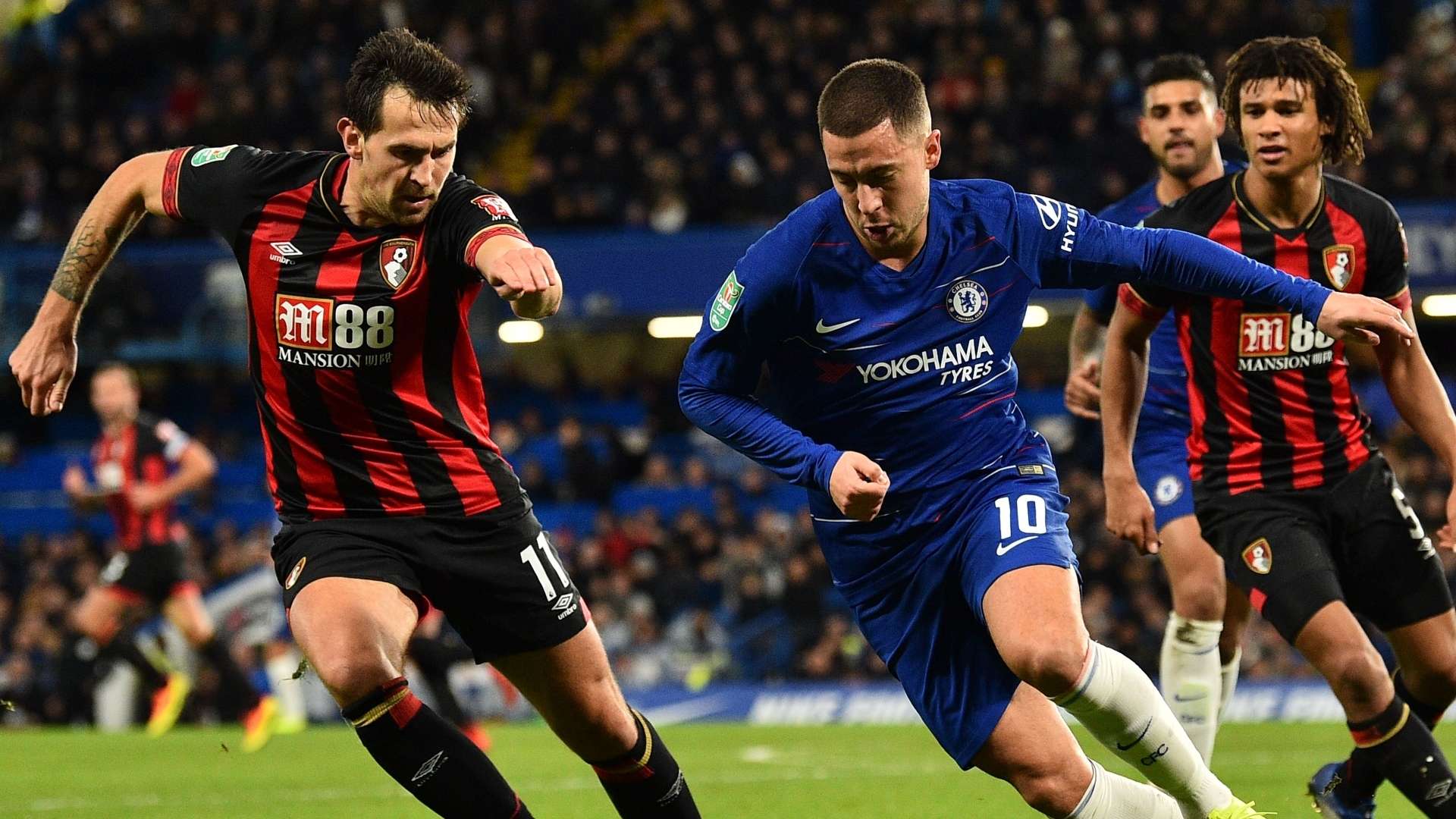 Eden Hazard vs Bournemouth