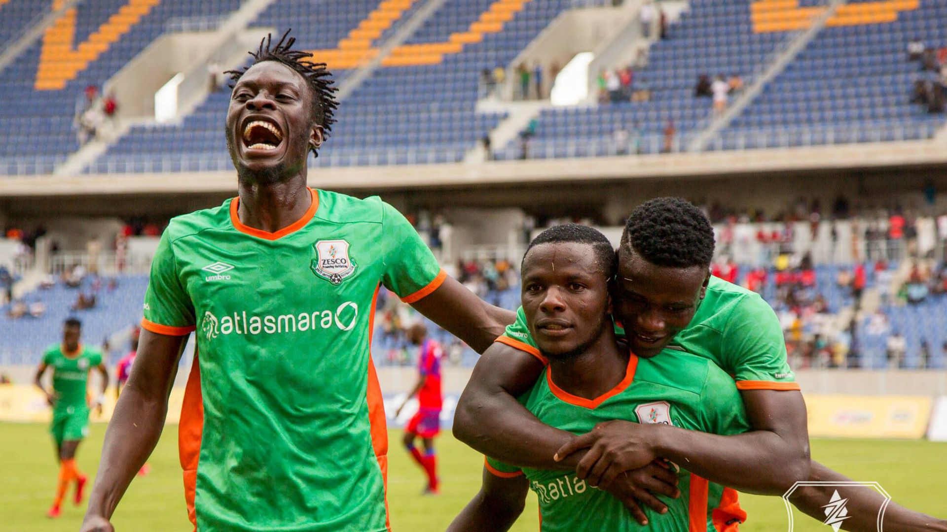 Zesco United striker Jesse Were.
