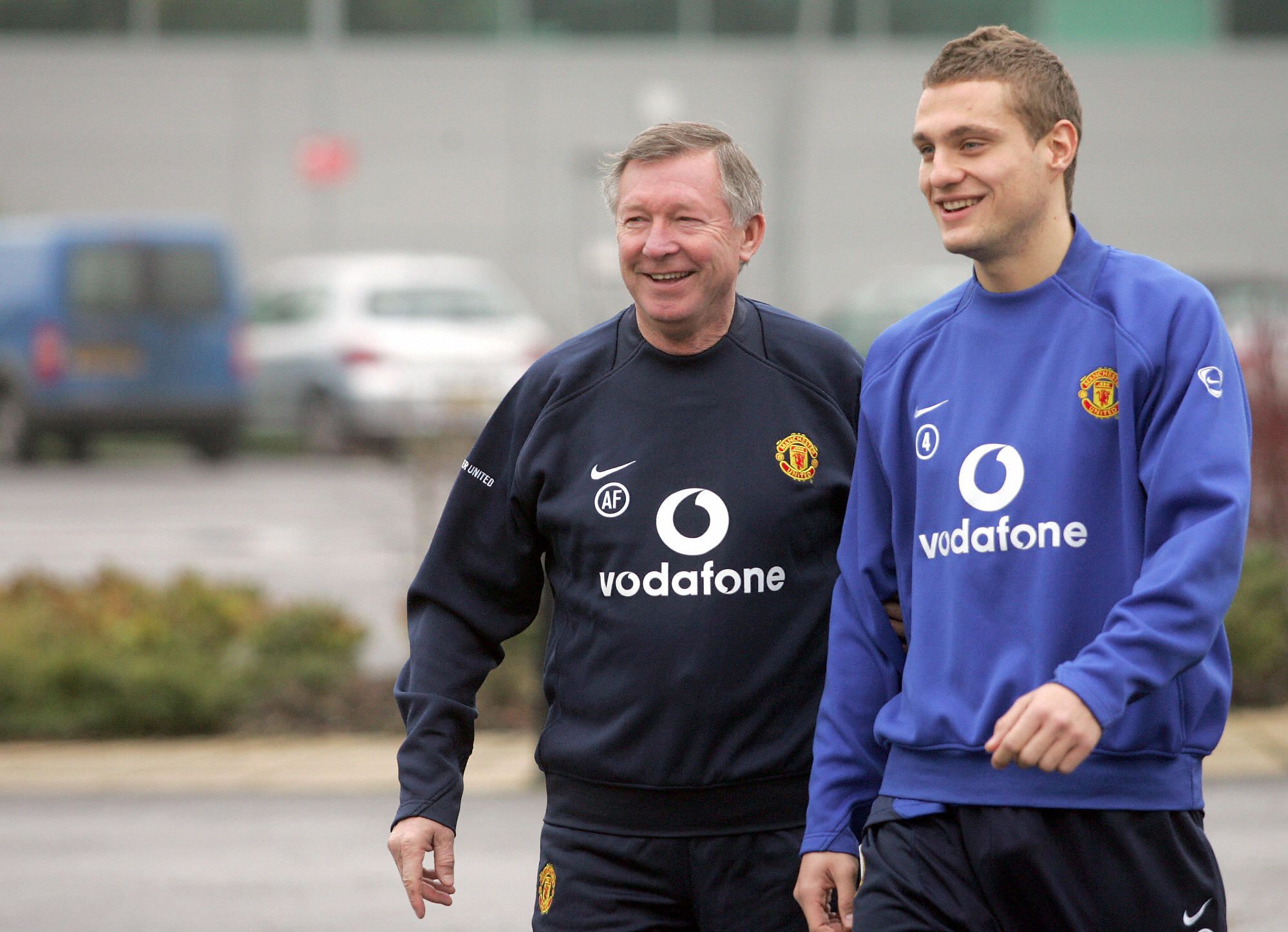 Sir Alex Ferguson & Nemanja Vidic