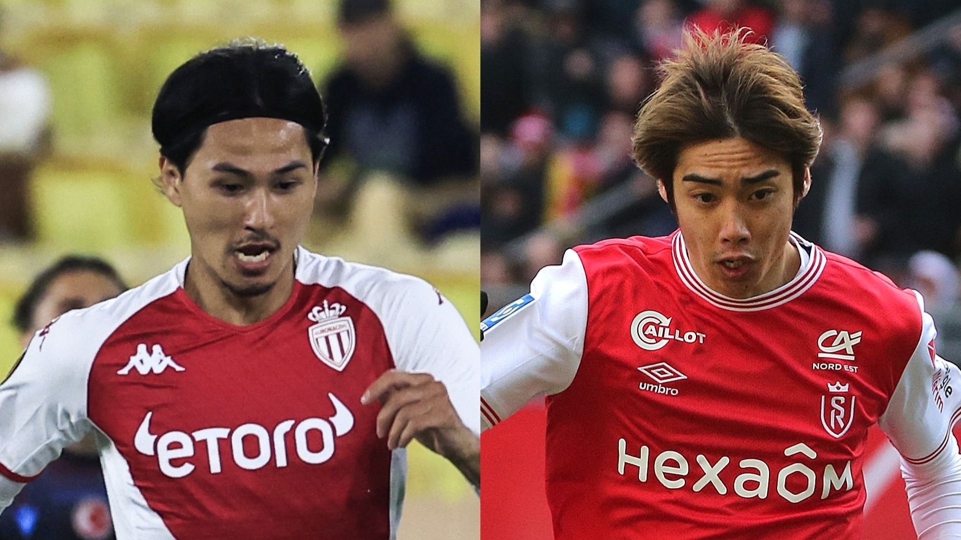 MP_Takumi Minamino_Monaco vs Junya Ito_Stade de Reims