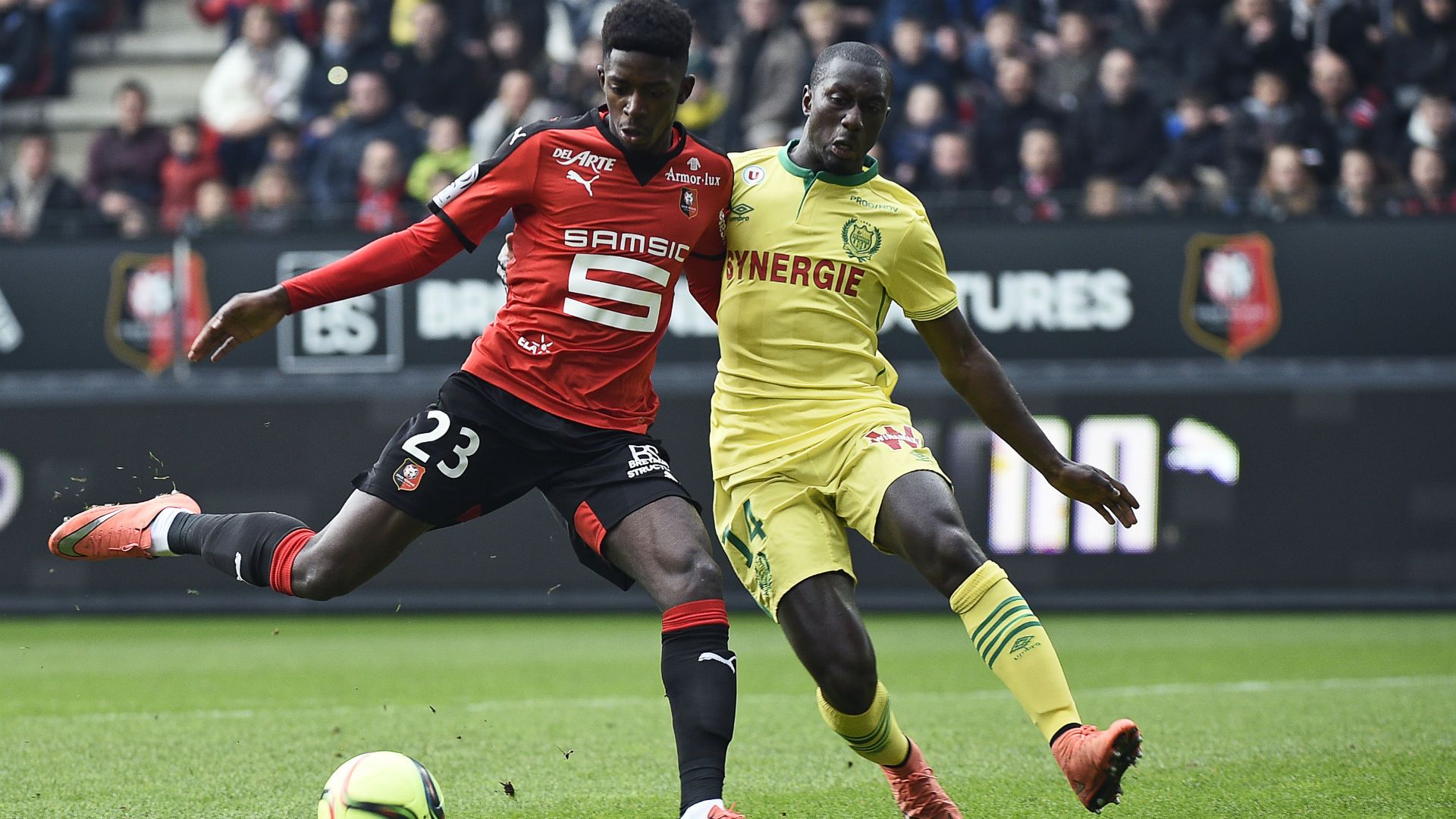 Ousmane Dembele Youssouf Sabaly Rennes Nantes Ligue 1 06032016