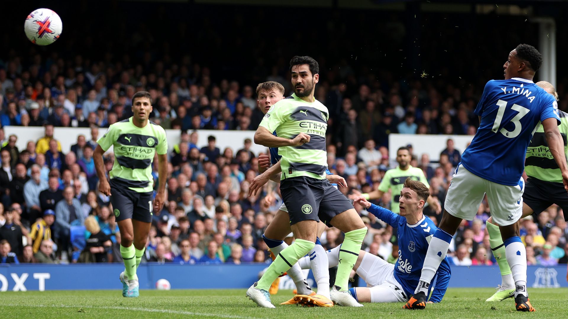 Ilkay Gundogan Manchester City Everton 2022-23