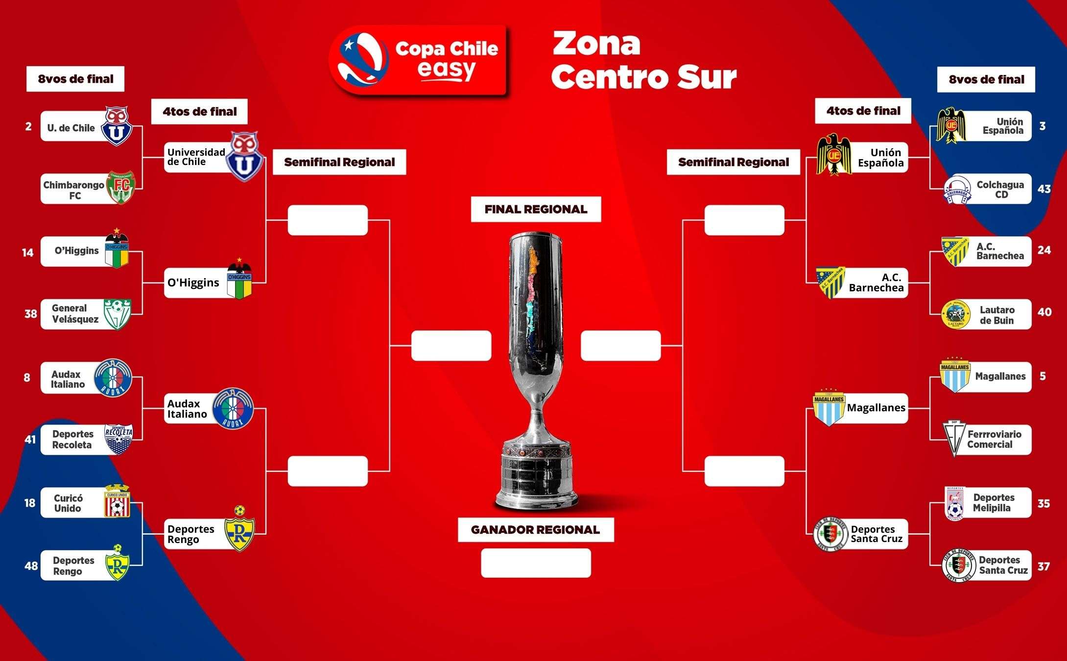 Zona Centro Sur Copa Chile