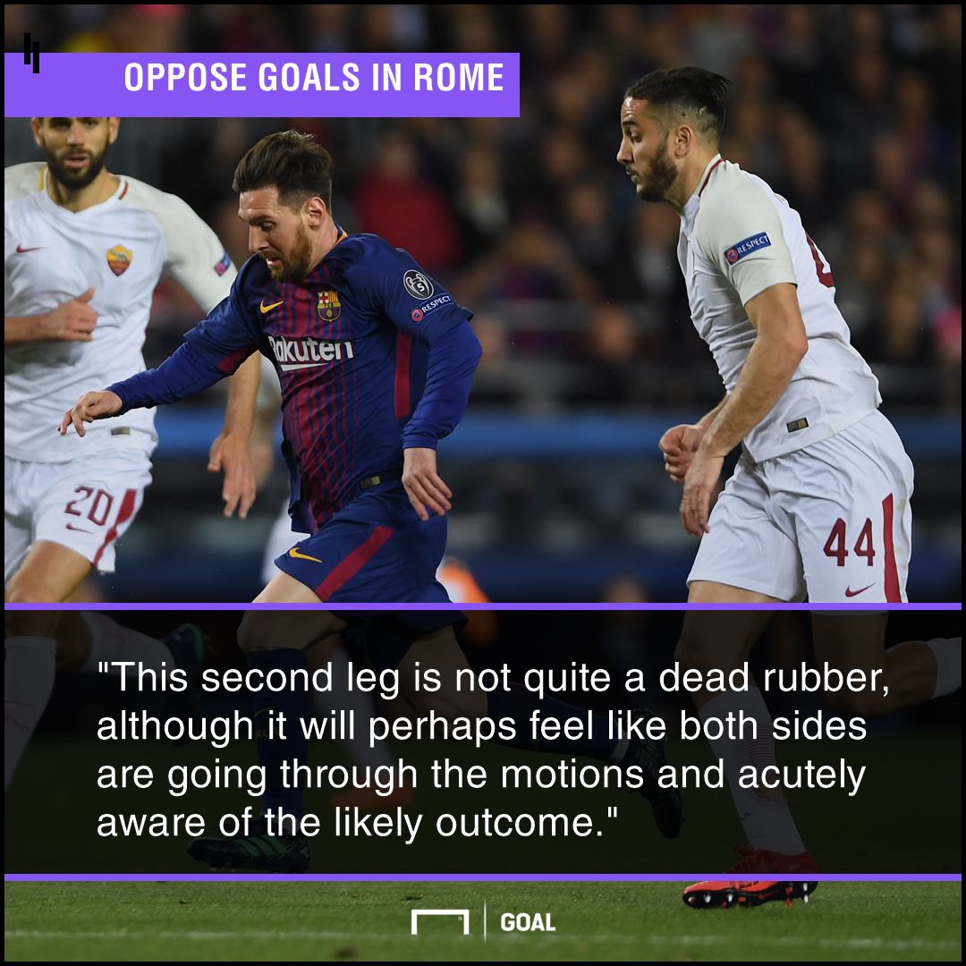 Roma Barcelona graphic