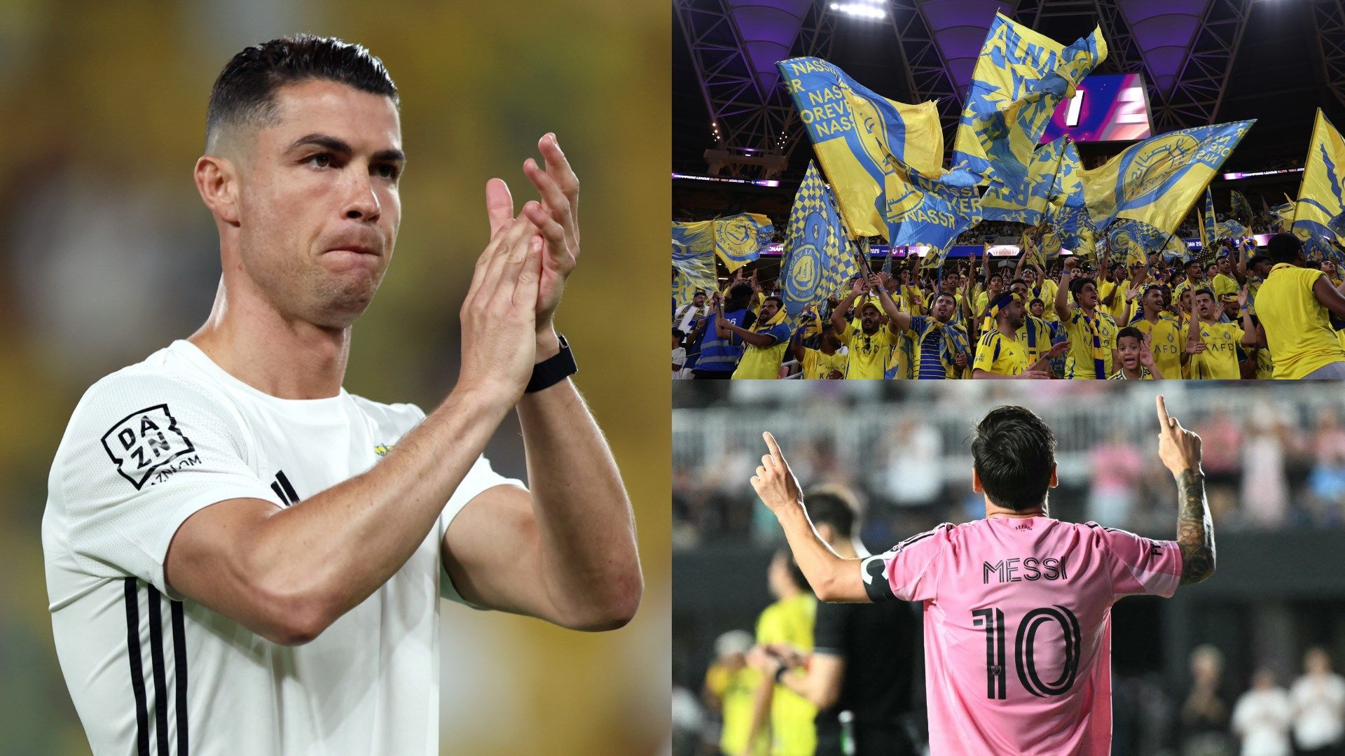 Cristiano Ronaldo Al Nassr Fans Lionel Messi