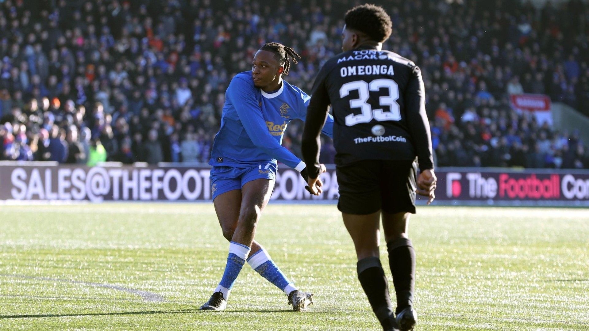 Rangers FC Joe Aribo of Nigeria.
