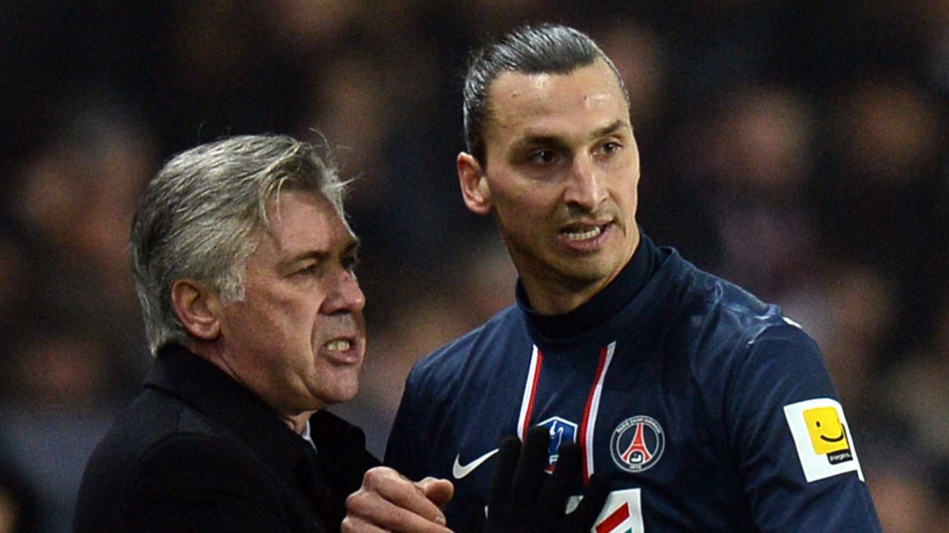2019-12-23 Carlo Ancelotti Zlatan Ibrahimovic