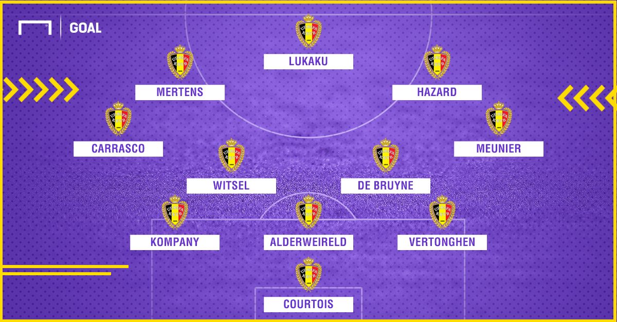 Brazil vs Belgium predicted line up