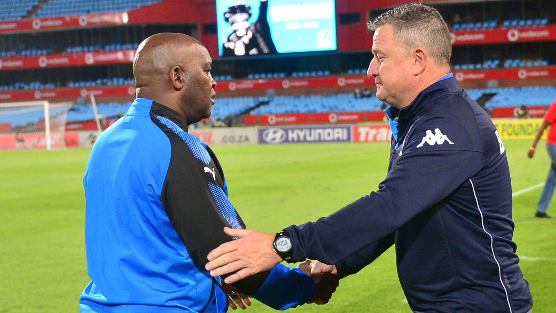 Pitso Mosimane, Mamelodi Sundowns & Gavin Hunt, Bidvest Wits