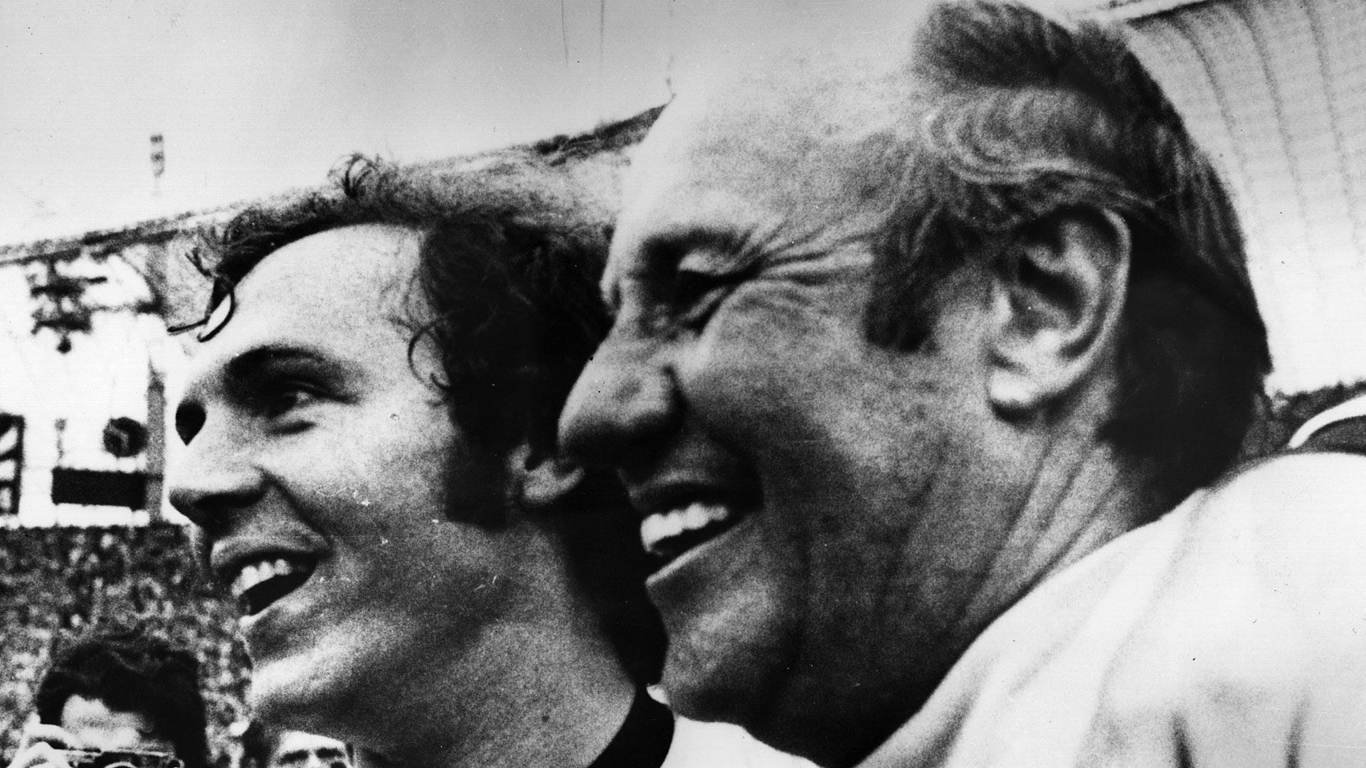 Franz Beckenbauer Helmut Schön DFB 07071974