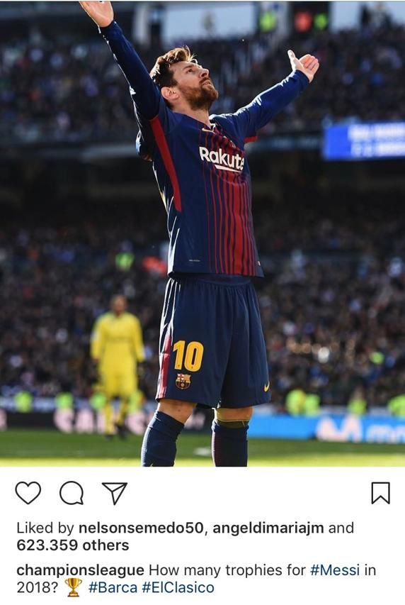 Instagram Di María Barcelona Real Madrid