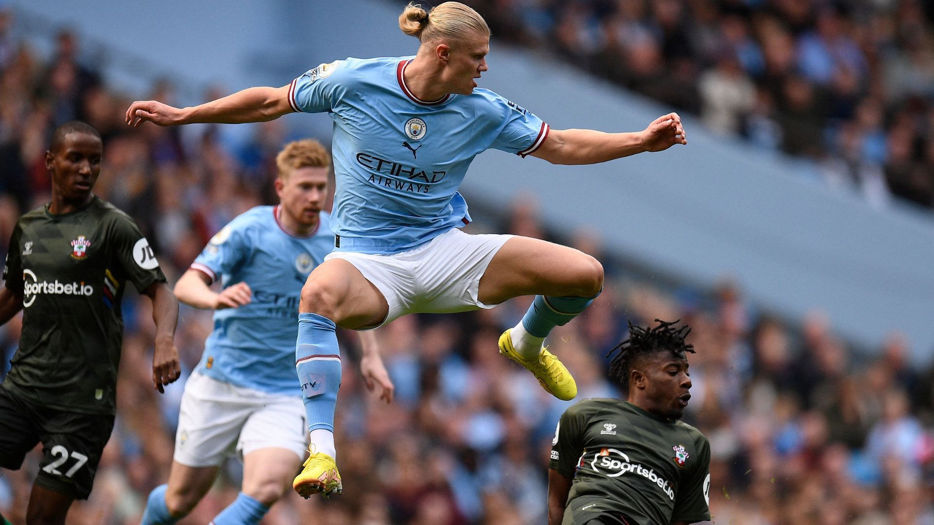 Haaland Manchester City Southampton Premier 08102022