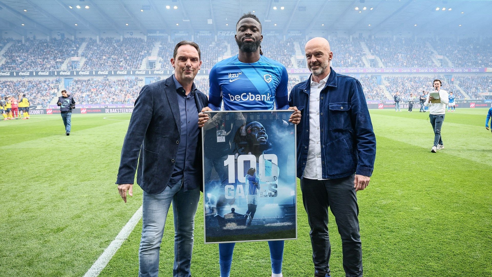 arokodare genk 2024 25 premiato 100 goal