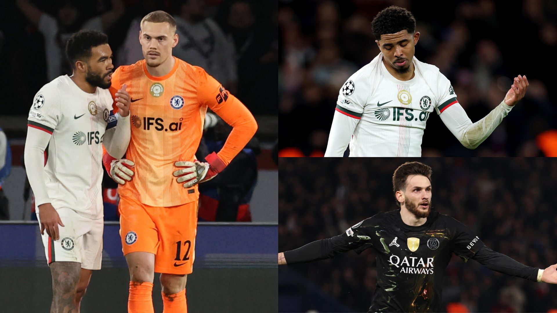 Jorgensen Fofana Chelsea PSG