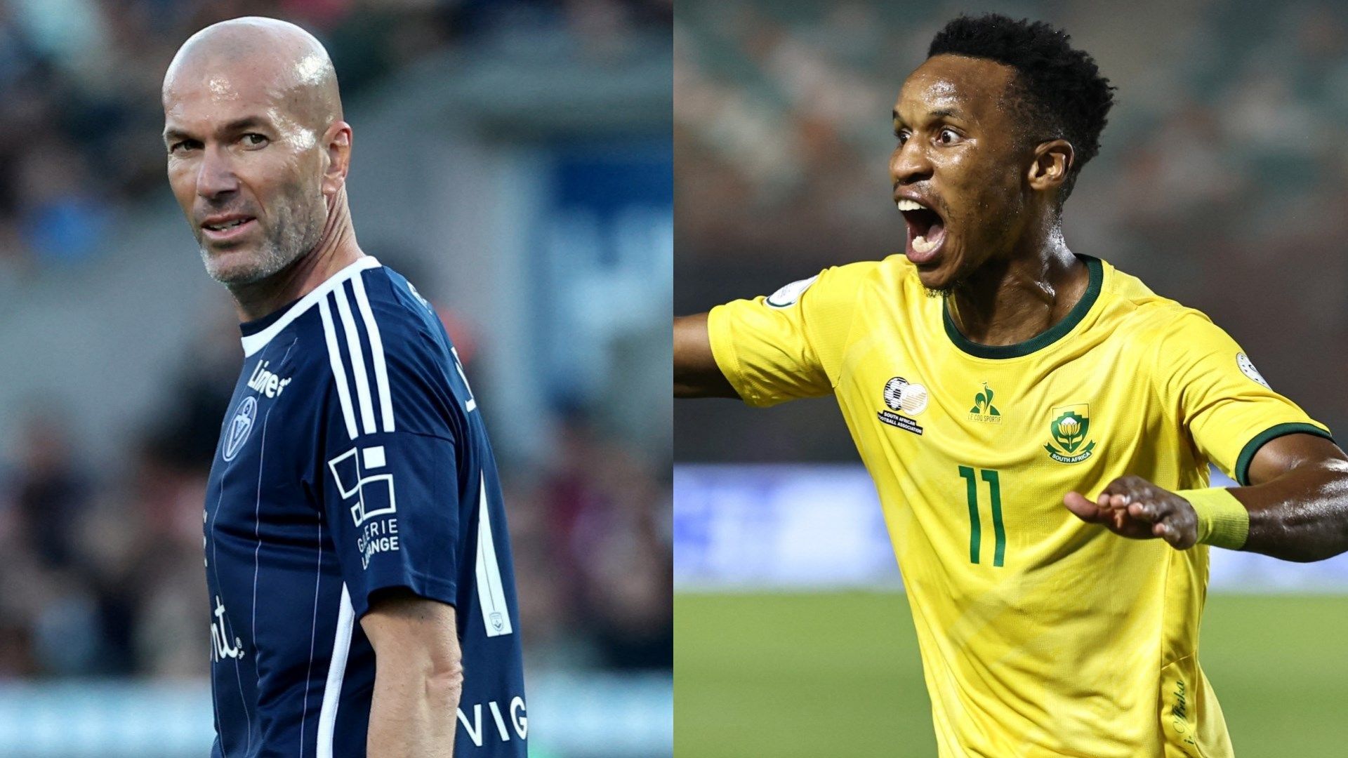 Zinedine Zidane & Themba Zwane GFX