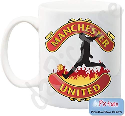 كوب سيراميك بشعار مانشستر يونايتد