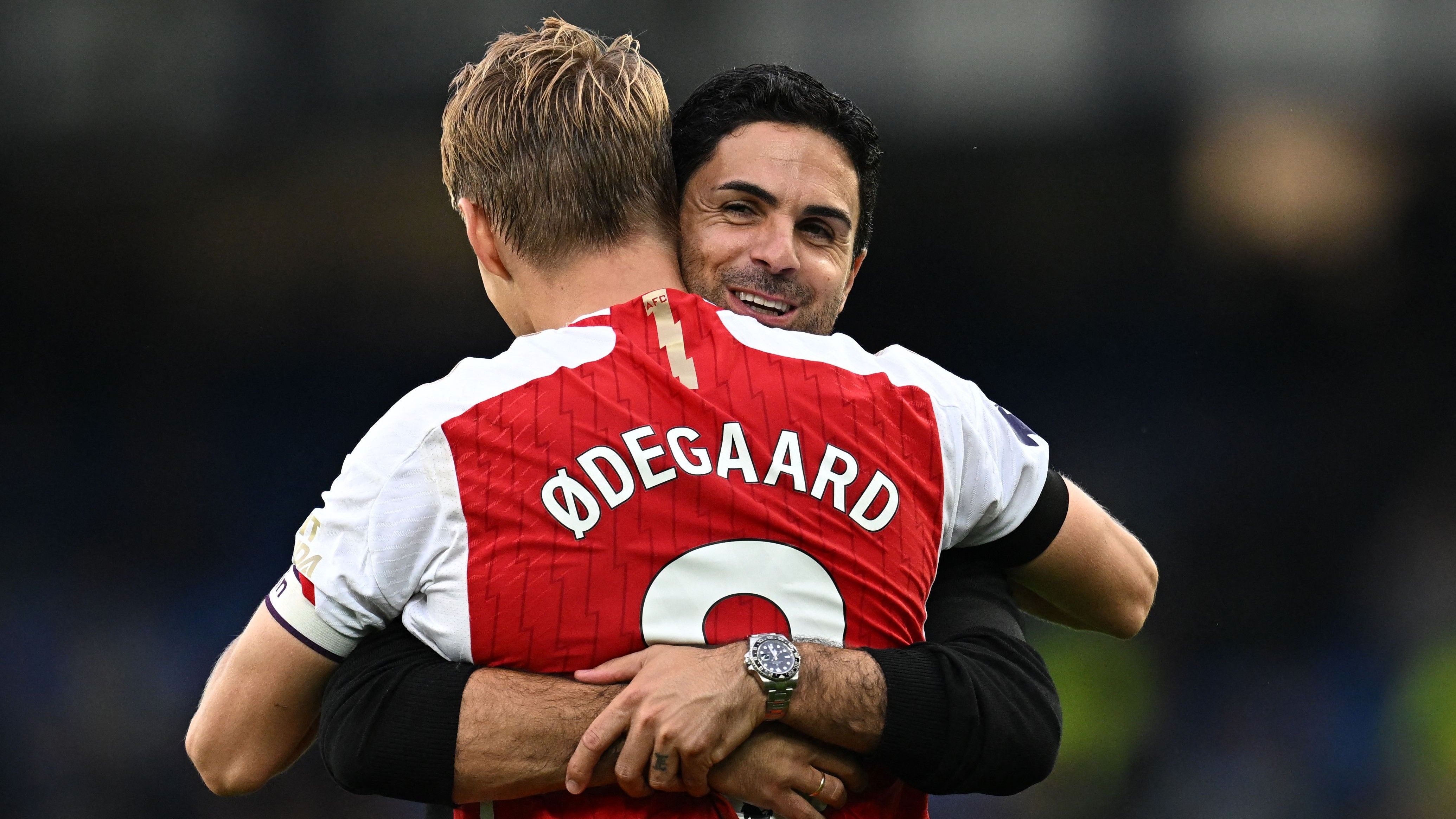 Mikel Arteta Martin Odegaard