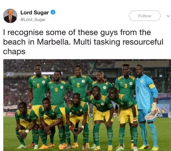 Senegal preconceito ex-Tottenham