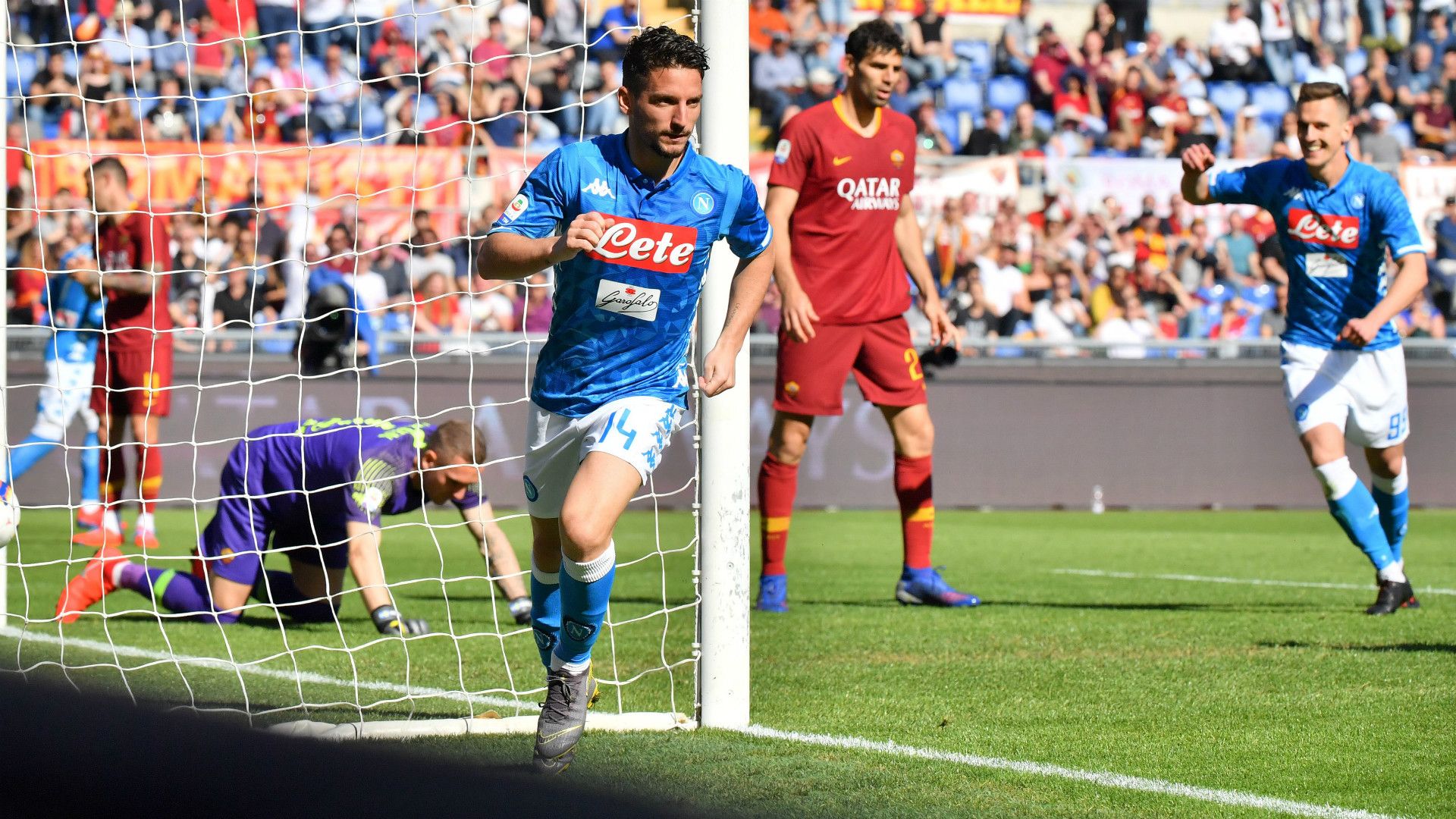 Mertens Olsen Roma Napoli