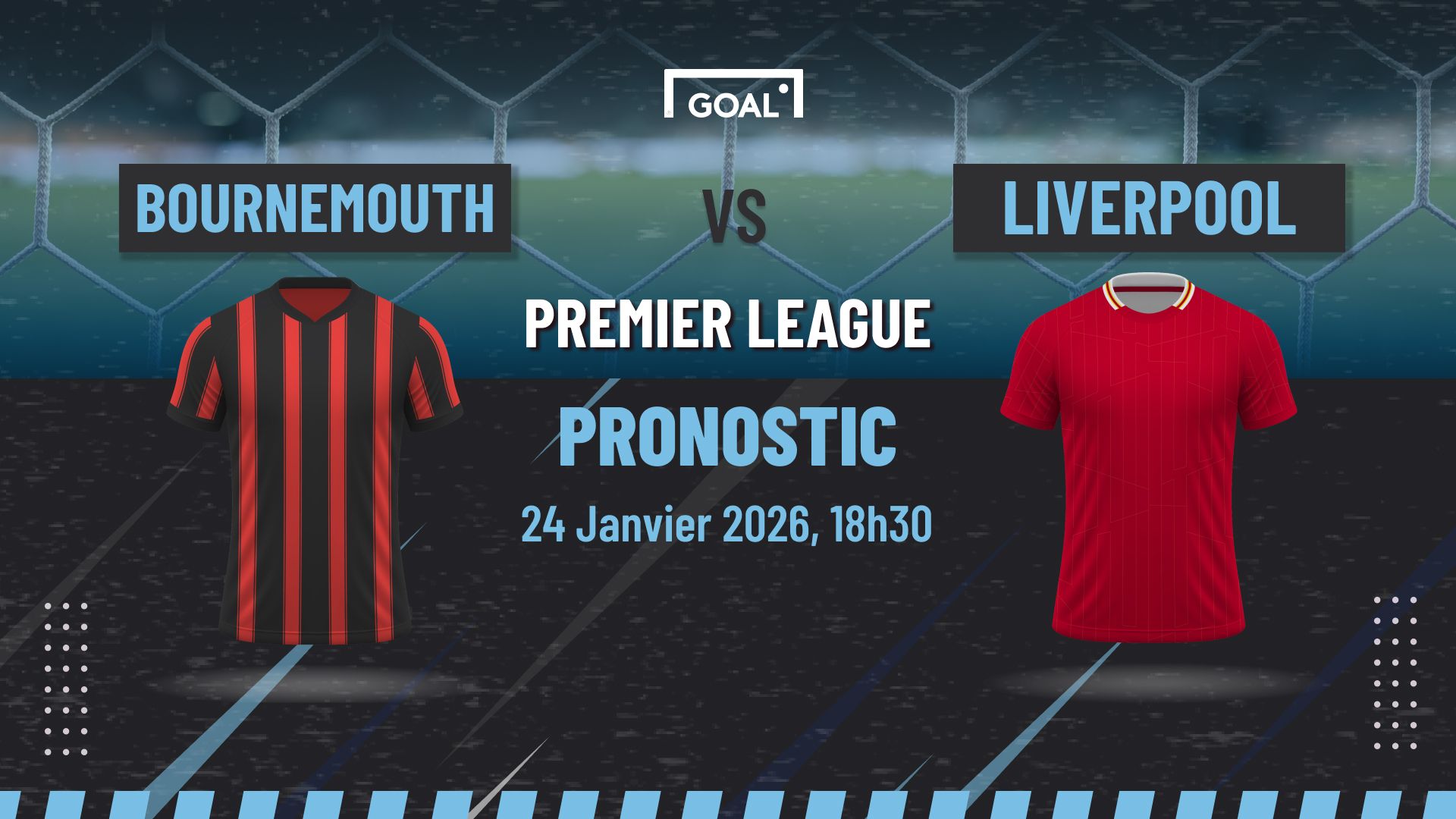 Pronostic Bournemouth vs Liverpool