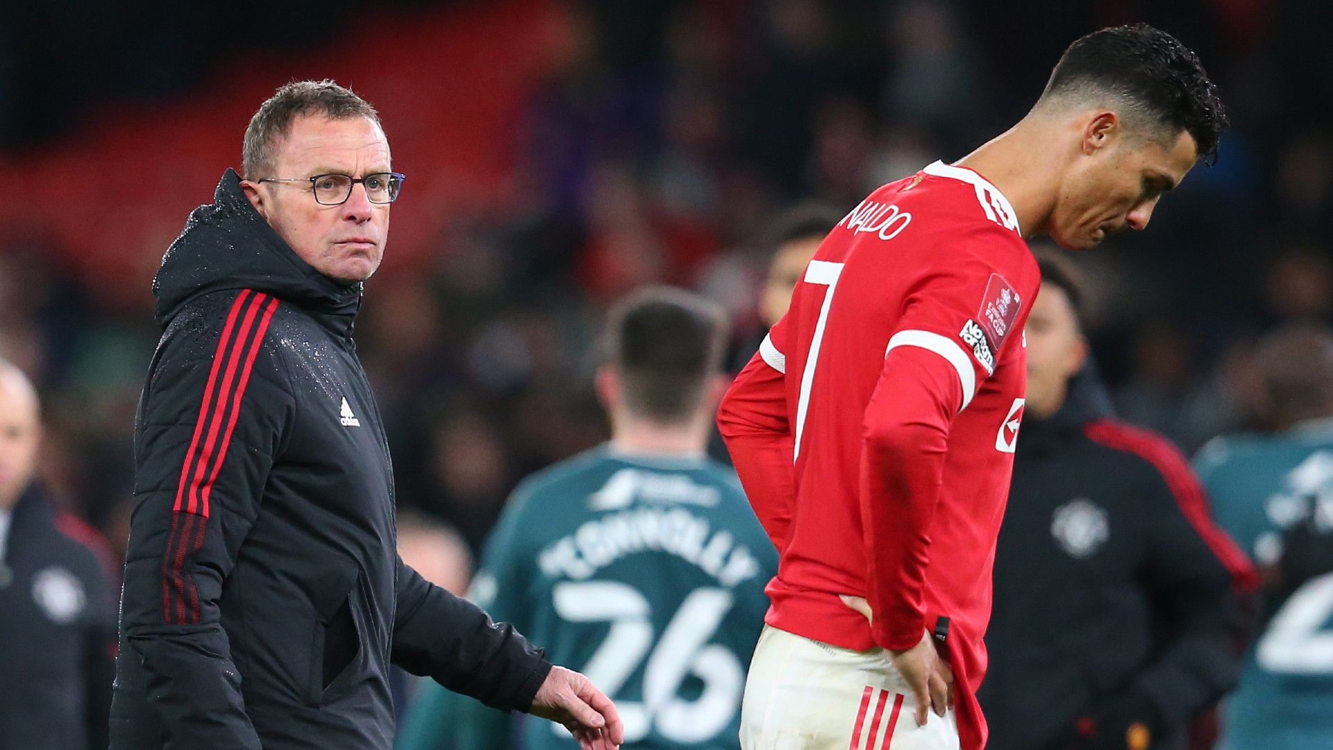 Ralf Rangnick Cristiano Ronaldo Manchester United