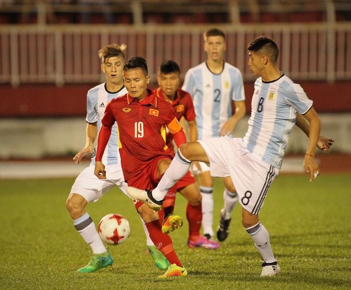Quang Hải U20 Việt Nam vs U20 Argentina