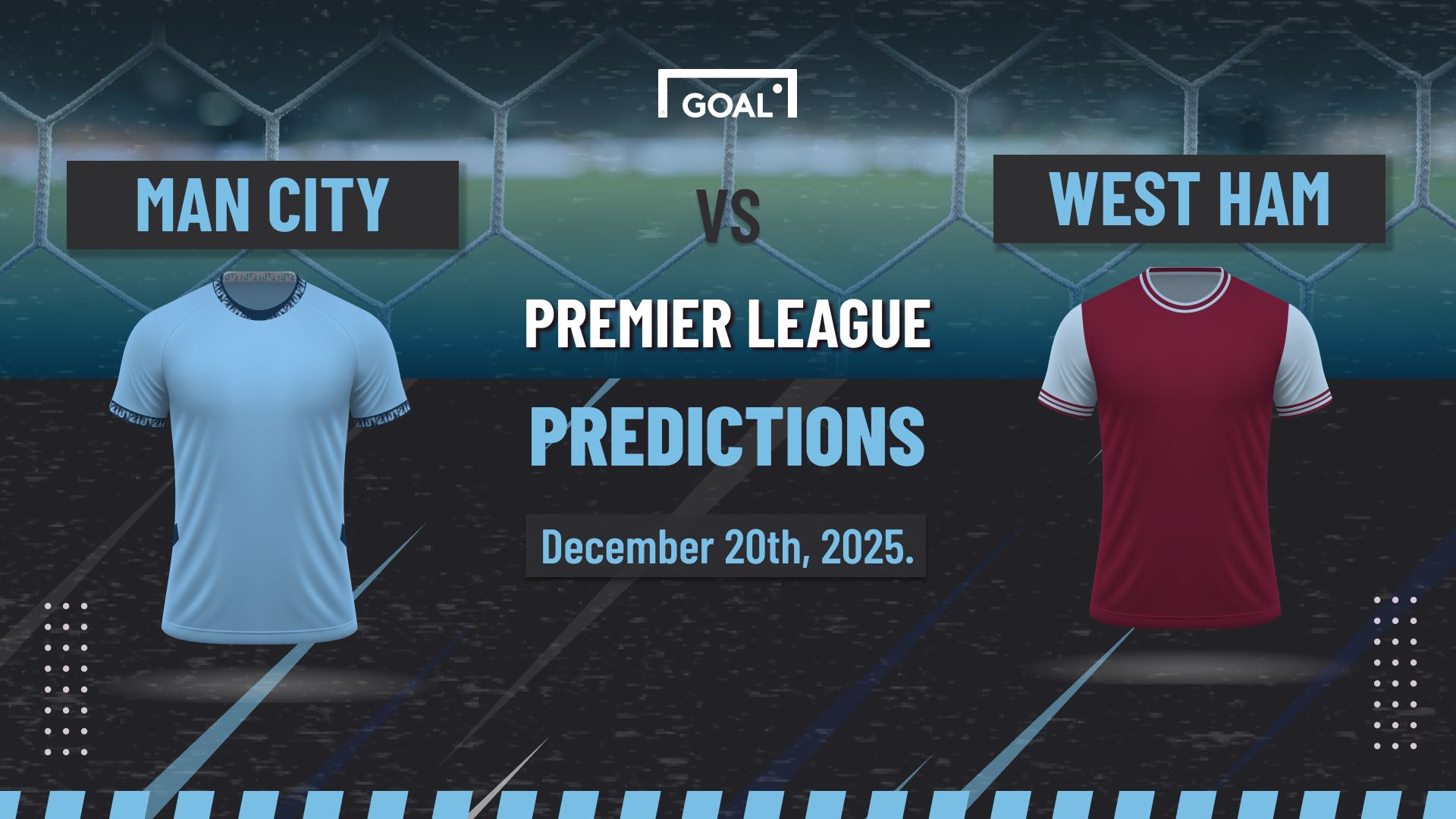 Manchester City vs West Ham predictions