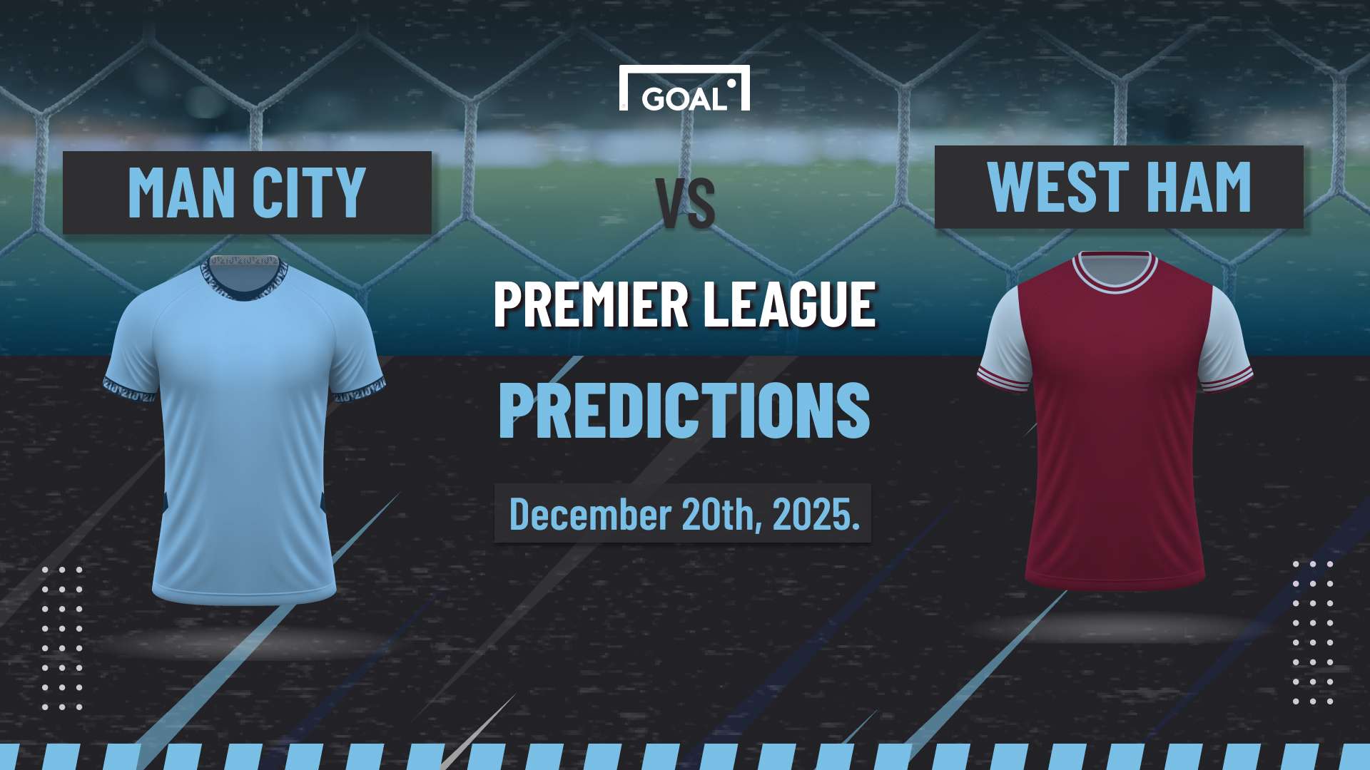 Manchester City vs West Ham predictions