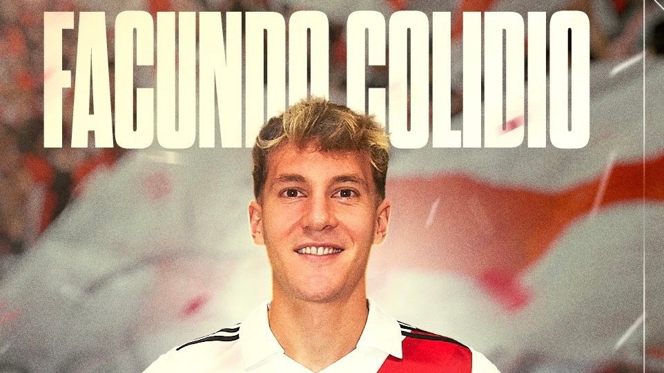 Facundo colidio river anuncio