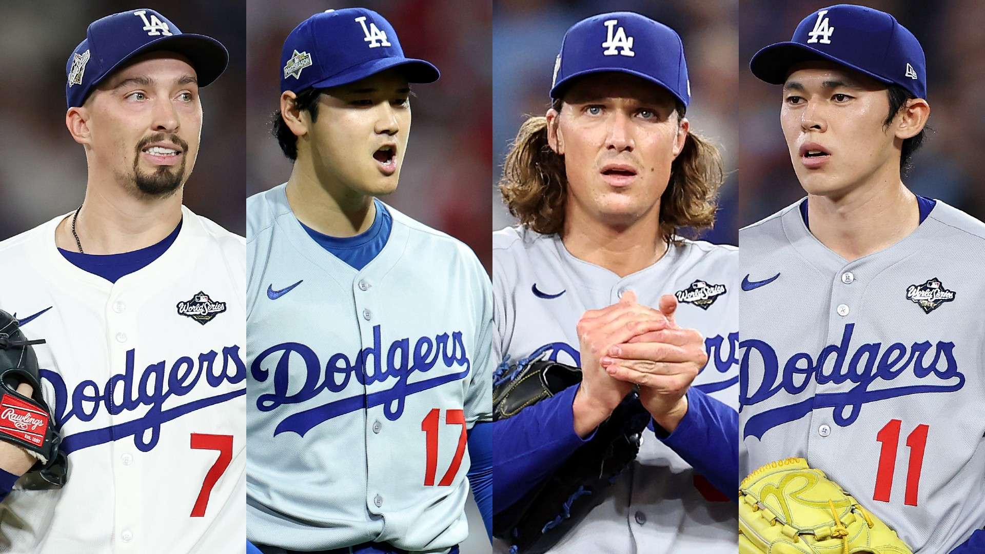 Dodgers pitcher mlb world series match 7th day