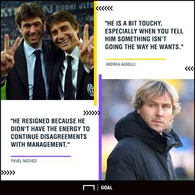 Agnelli Nedved Conte PS