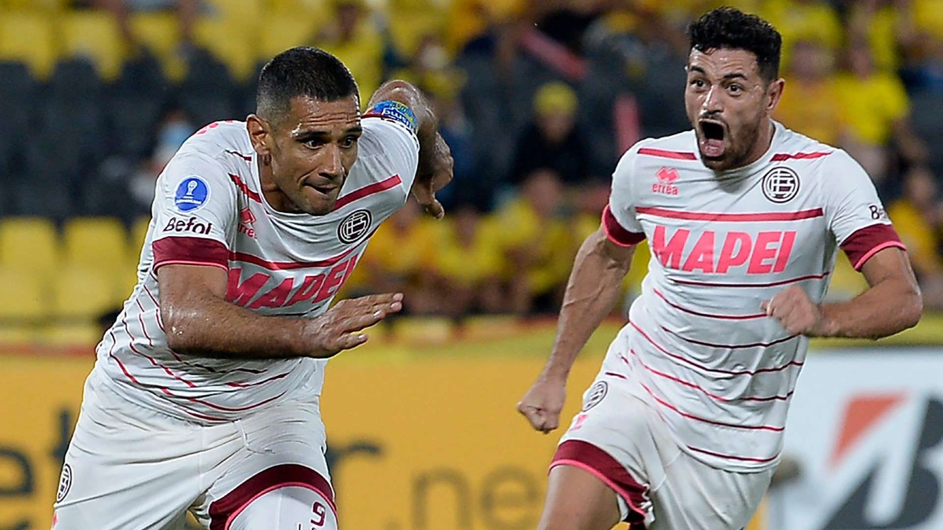 Jose Sand Lautaro Acosta Barcelona SC Lanus Copa Sudamericana 04052022