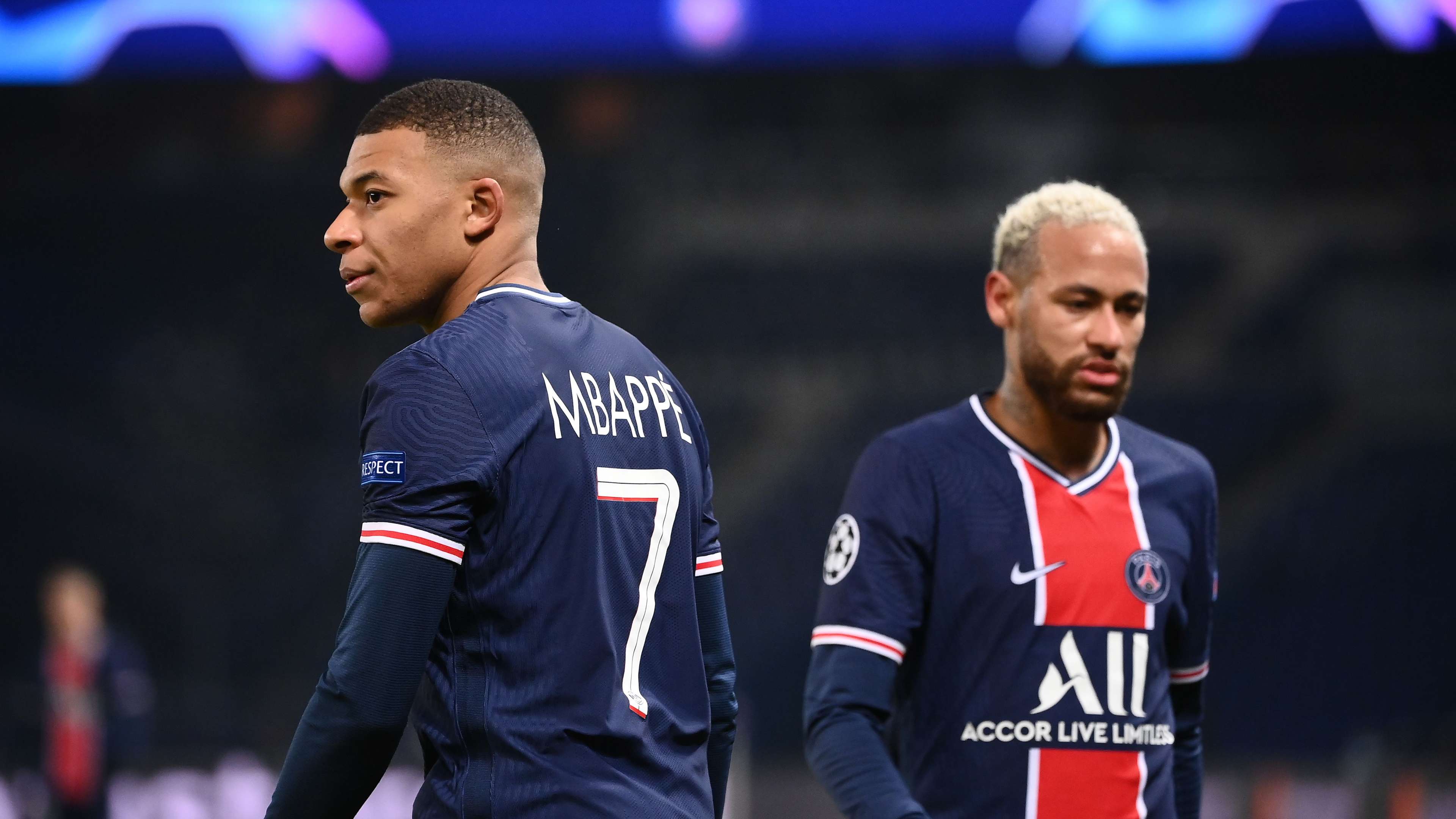 Neymar Mbappe PSG