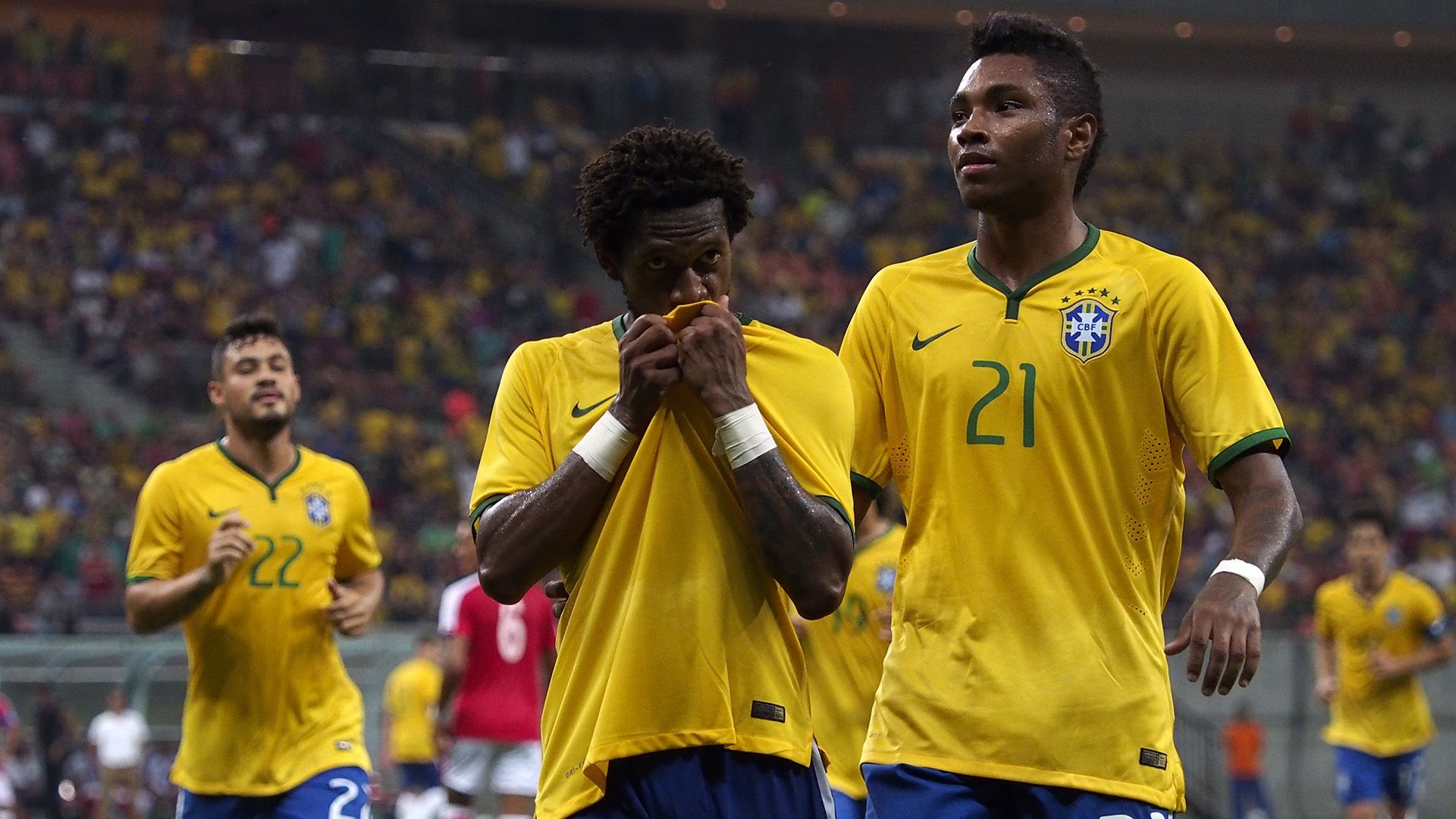 Fred Vitinho Brazil U23 Dominican Republic Friendly 09102015