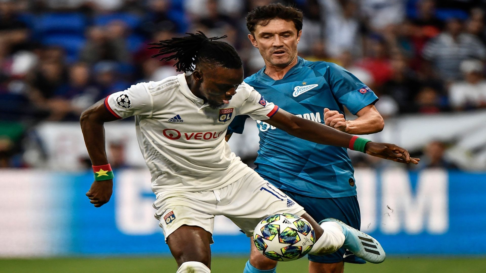 Lyon Zenit Bertrand Traore Yury Zhirkov Champions League 17092019