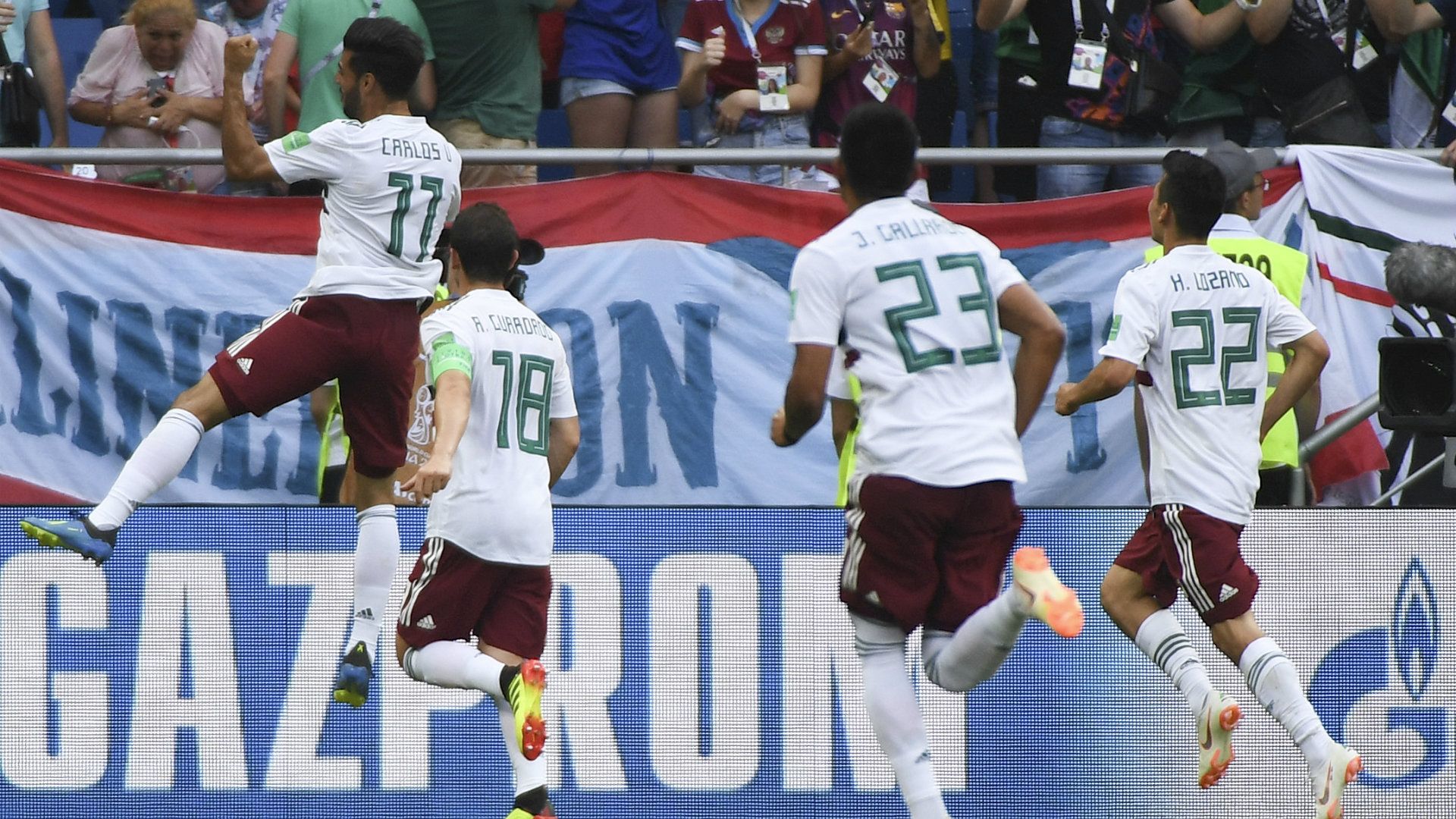 Vela México vs Corea del Sur