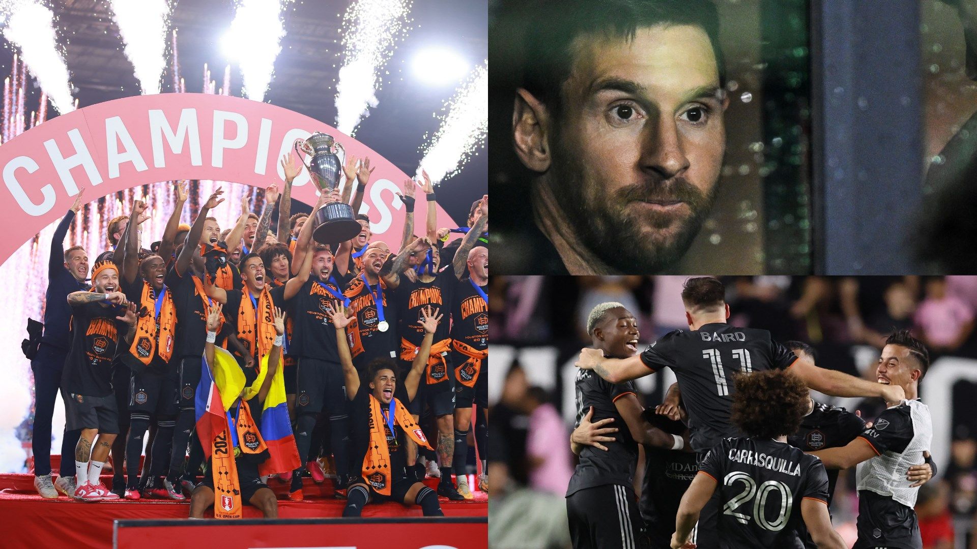 Houston Dynamo Inter Miami Lionel Messi U.S. Open Cup