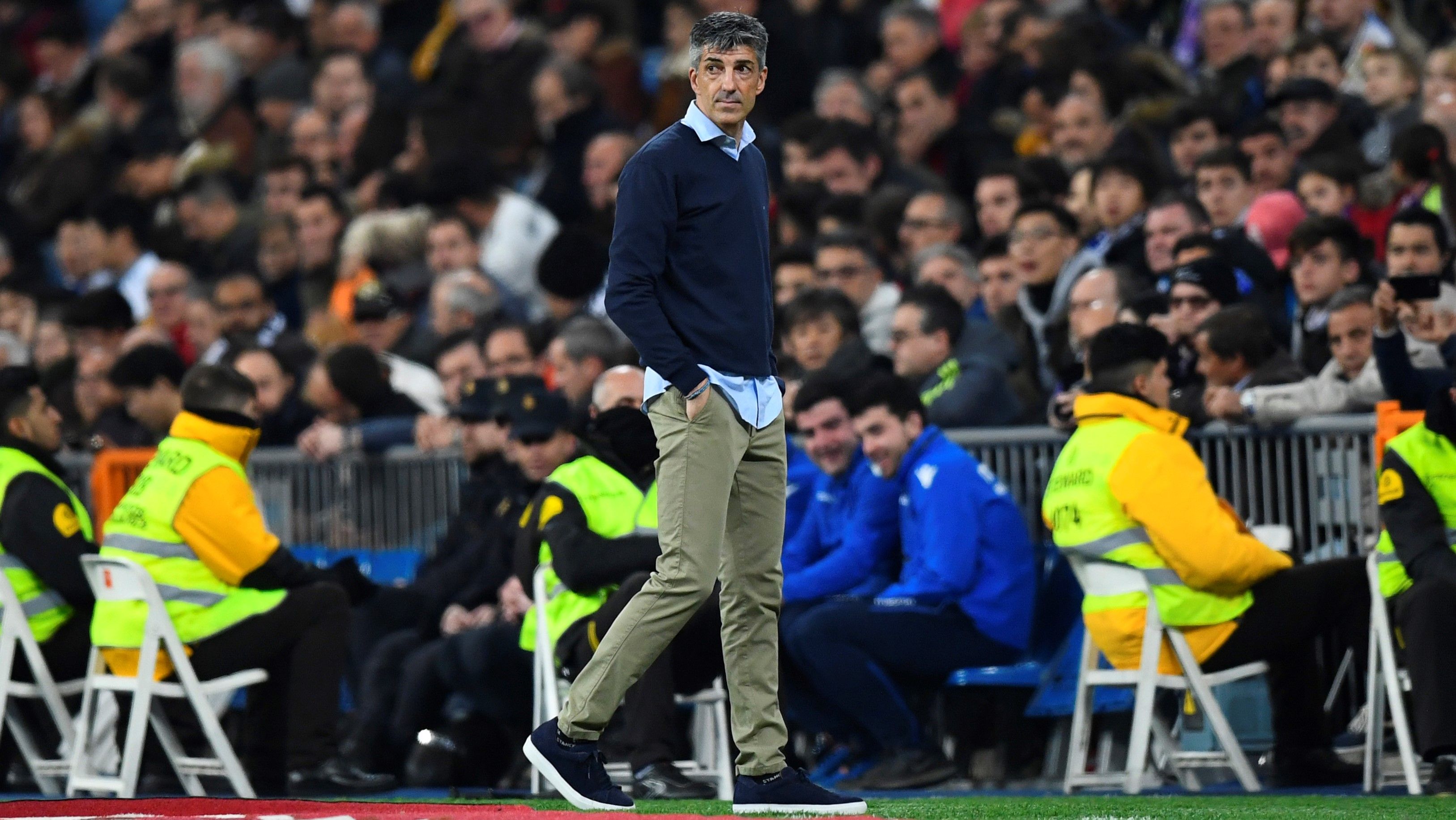 Imanol Alguacil Real Madrid Real Sociedad LaLiga 06012019