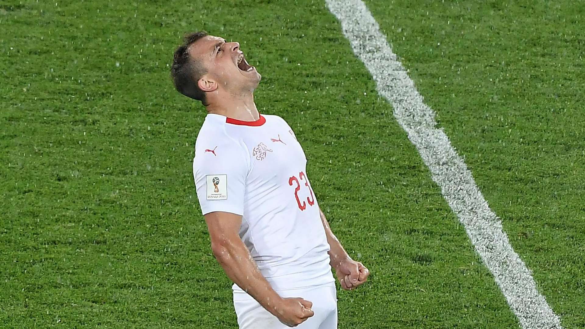 Xherdan Shaqiri Switzerland Serbia World Cup