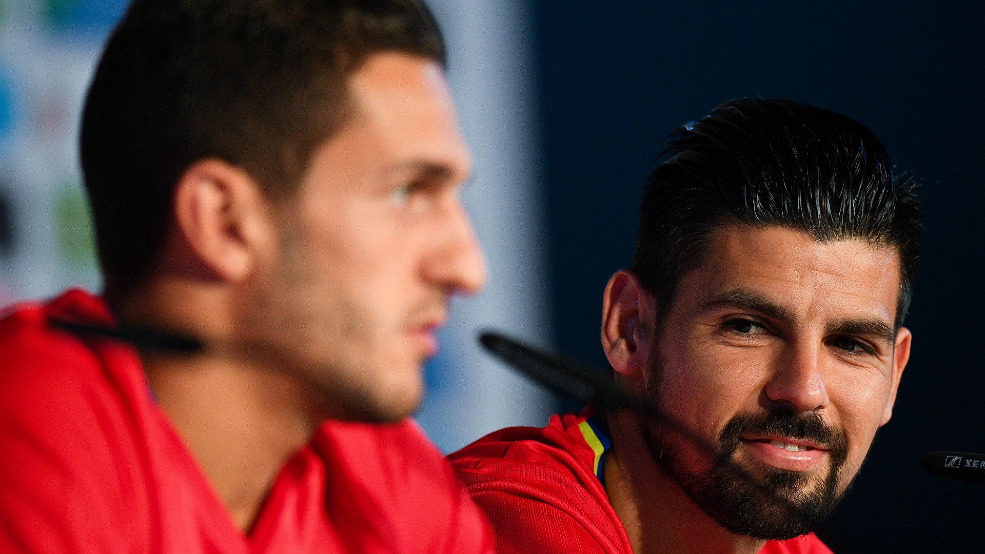 Nolito Koke Spain press conference UEFA EURO 2016