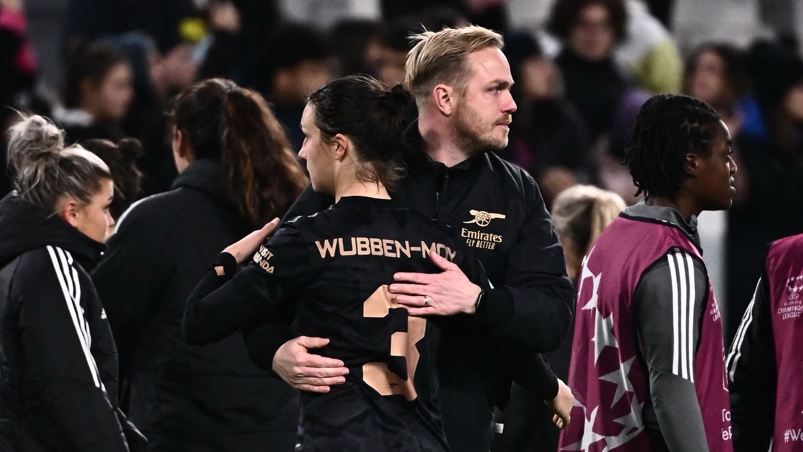 Jonas Eidevall Lotte Wubben-Moy Arsenal Women 2022-23