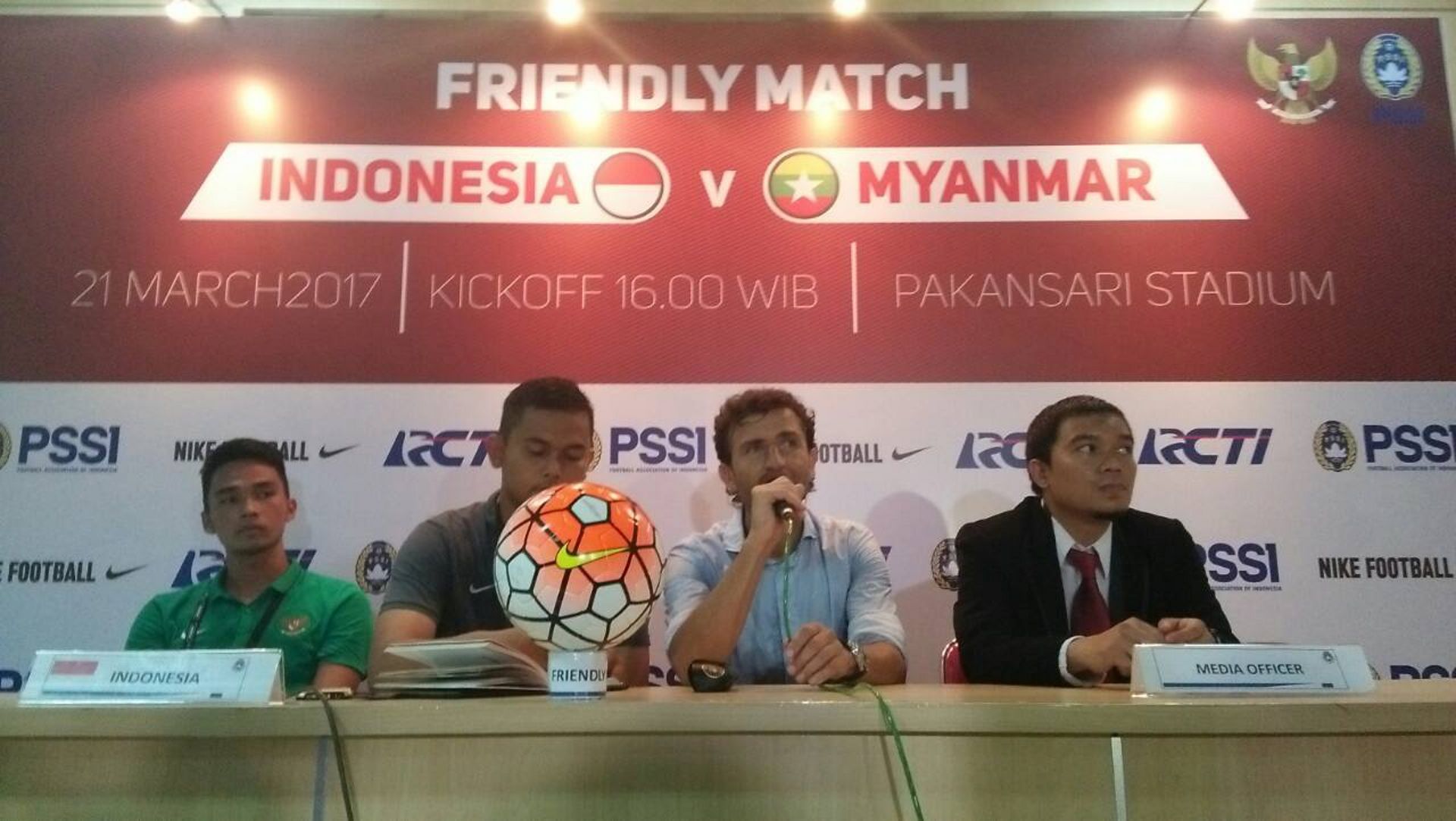 Luis Milla - Friendlies Indonesia v Myanmar