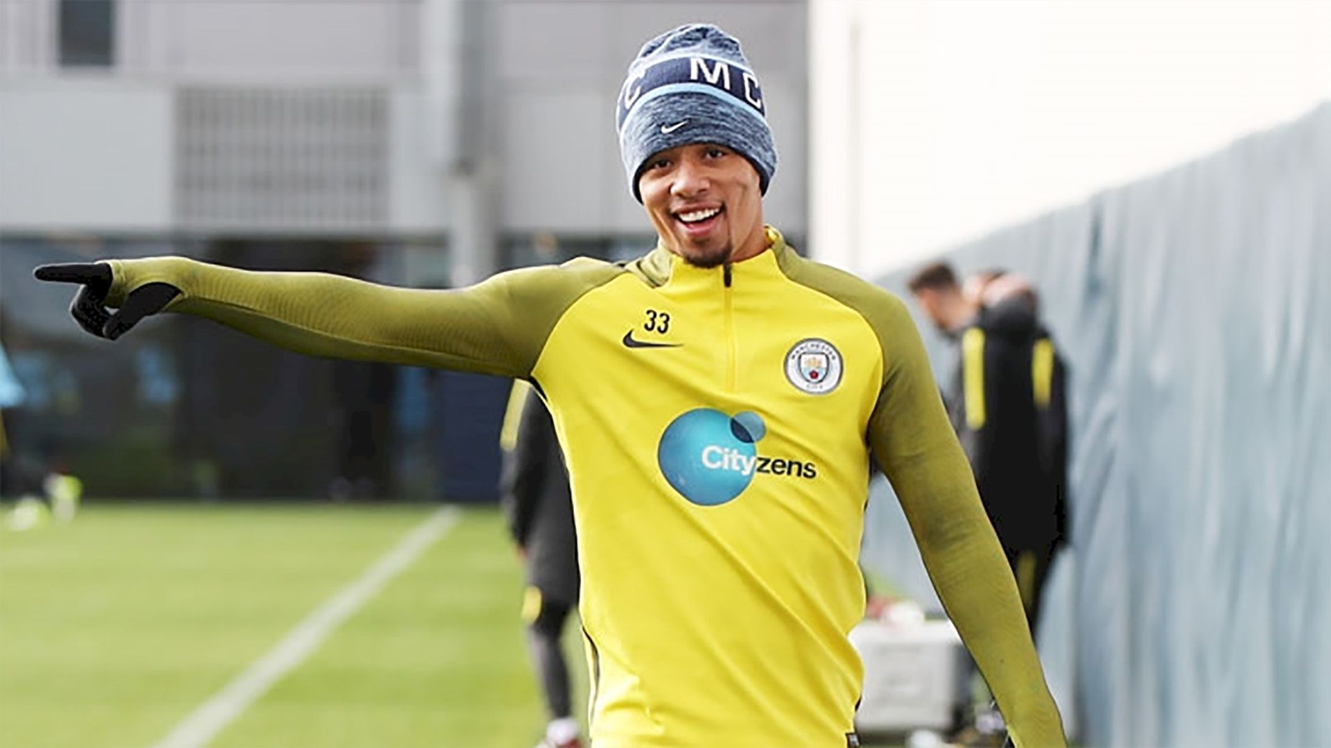 Gabriel Jesus treino 2017
