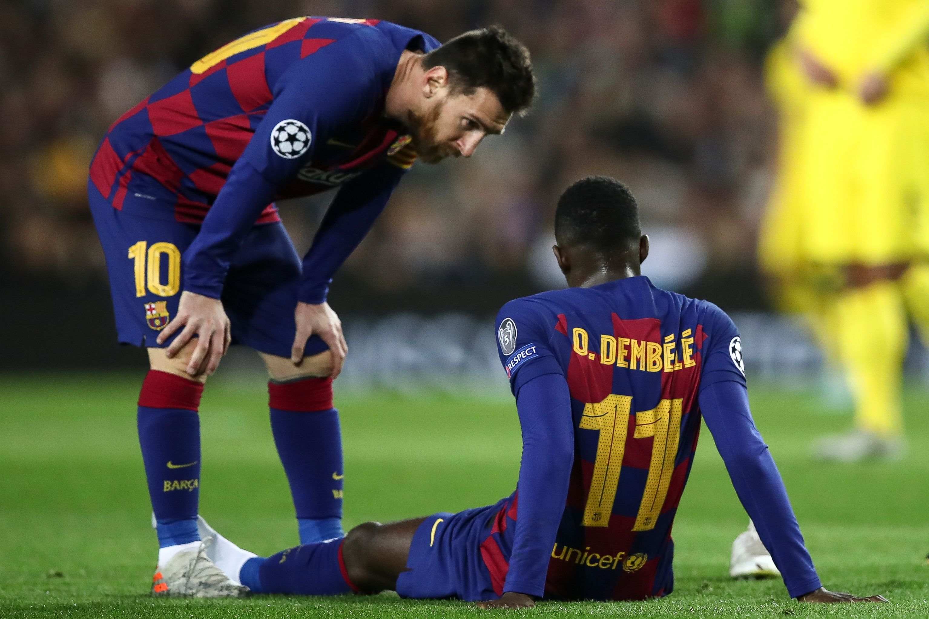 Messi Dembele Barcelona